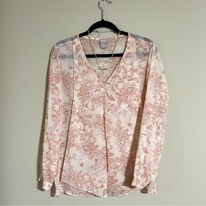CHICO’s Blouse in Salmon